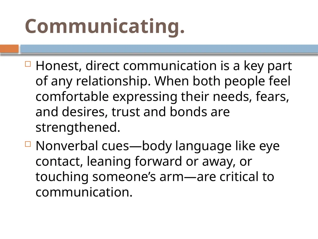 Building Relationships that are Happy, Healthy and - slide 16 of 45