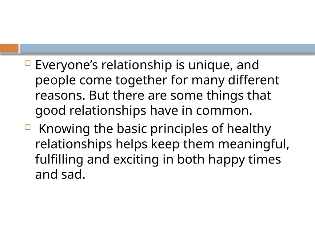 Building Relationships that are Happy, Healthy and - slide 11 of 45