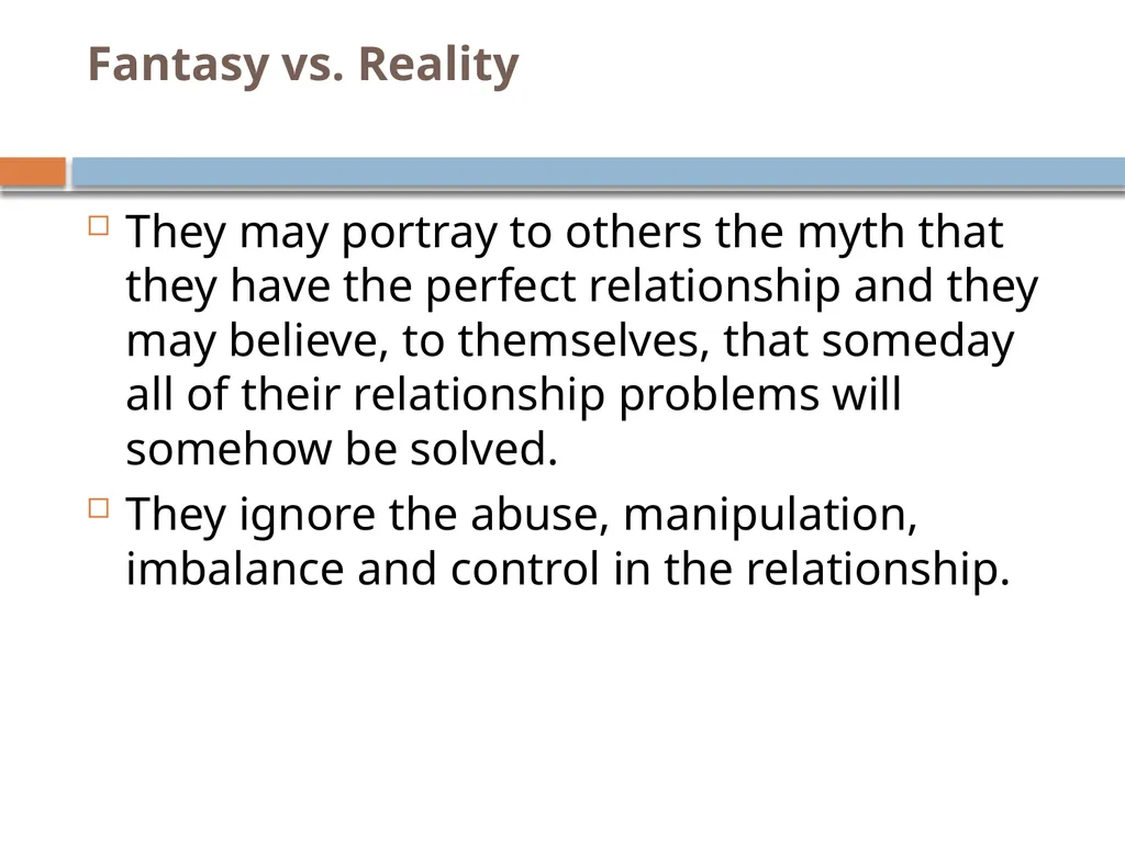 Building Relationships that are Happy, Healthy and - slide 35 of 45