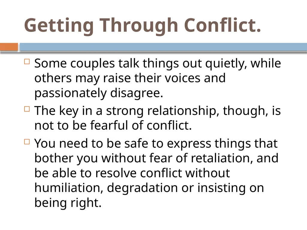 Building Relationships that are Happy, Healthy and - slide 14 of 45