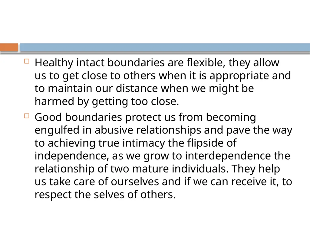 Building Relationships that are Happy, Healthy and - slide 25 of 45