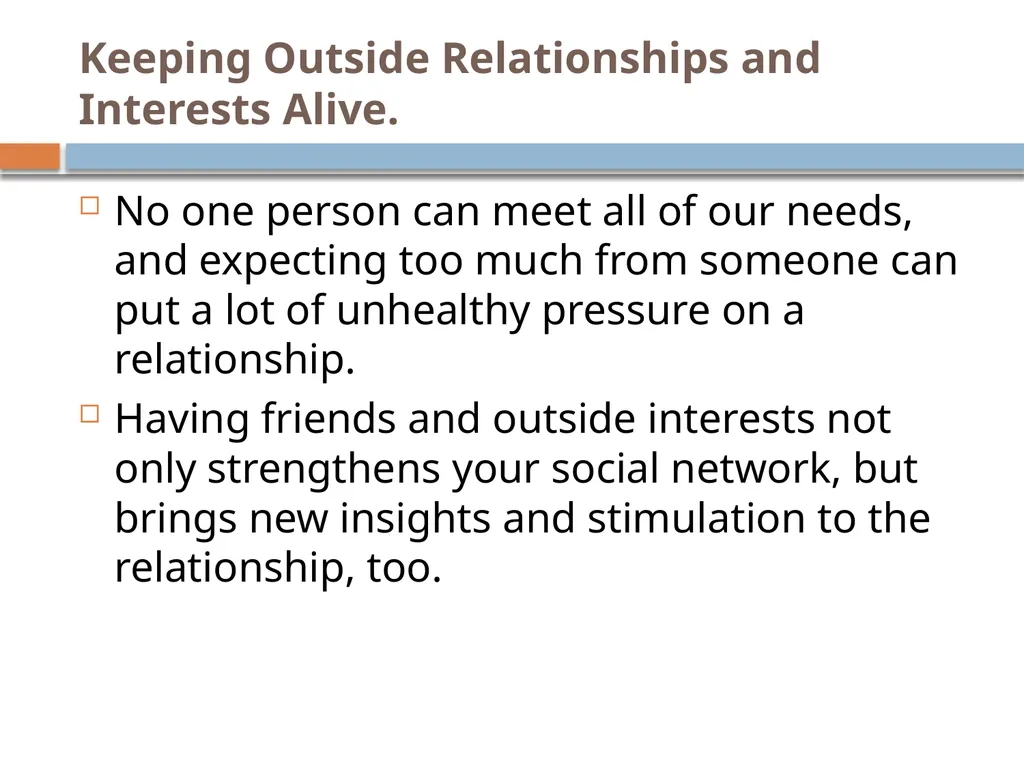 Building Relationships that are Happy, Healthy and - slide 15 of 45