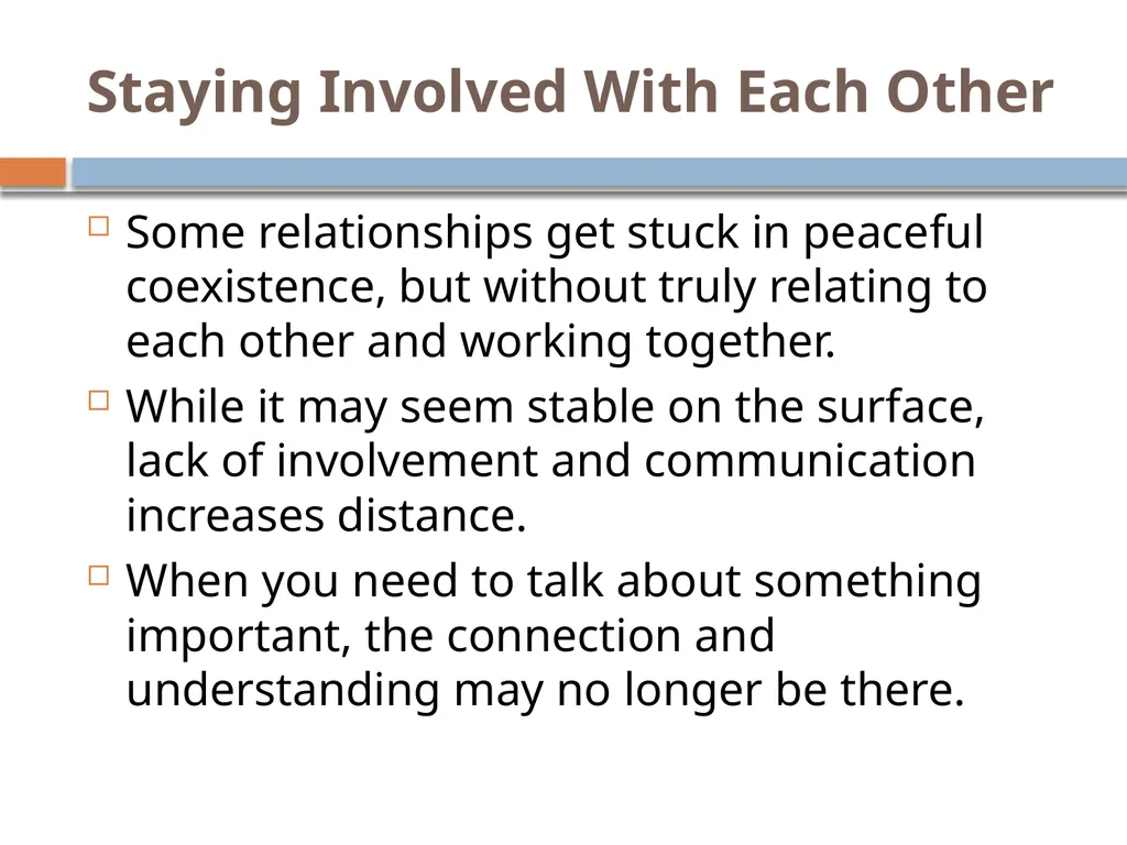 Building Relationships that are Happy, Healthy and - slide 13 of 45