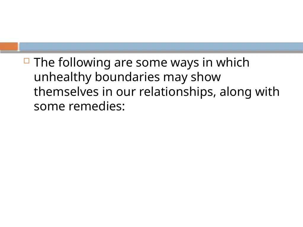 Building Relationships that are Happy, Healthy and - slide 26 of 45