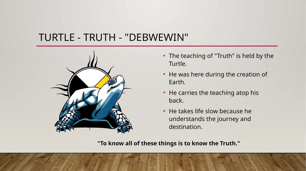 The 7 Grandfather Teachings By: Ava & Janice What - slide 5 of 12