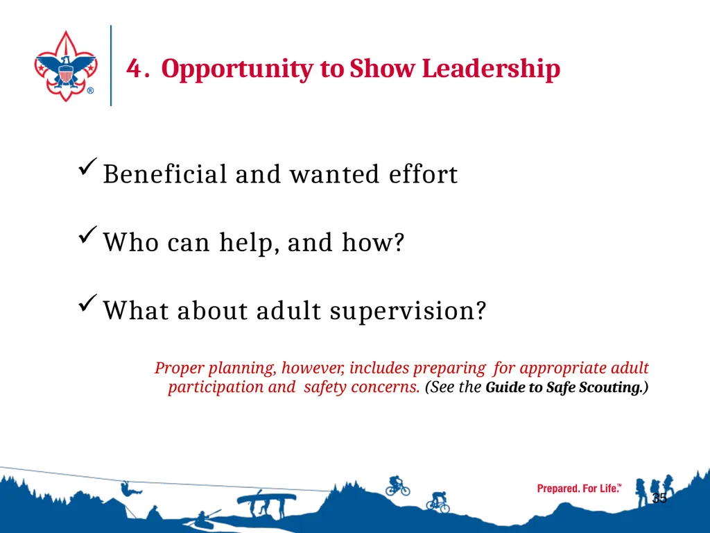 1 Life to Eagle Seminar Seaway Trails District - slide 30 of 38