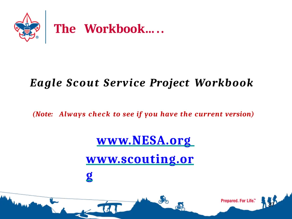 1 Life to Eagle Seminar Seaway Trails District - slide 32 of 38