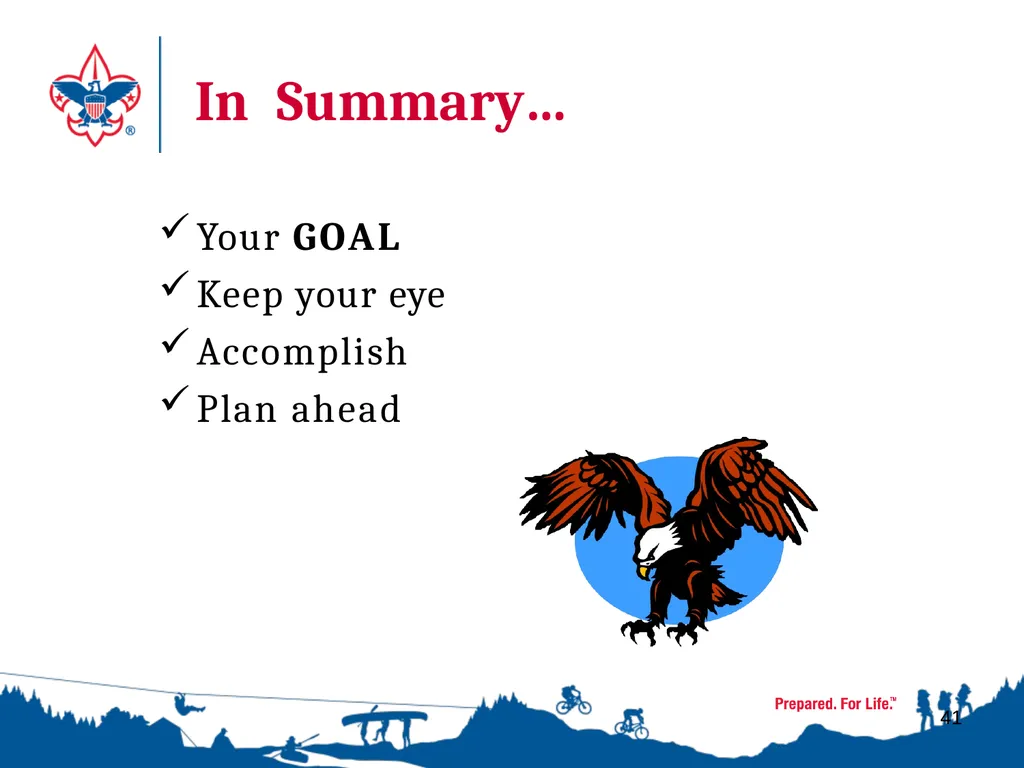 1 Life to Eagle Seminar Seaway Trails District - slide 35 of 38
