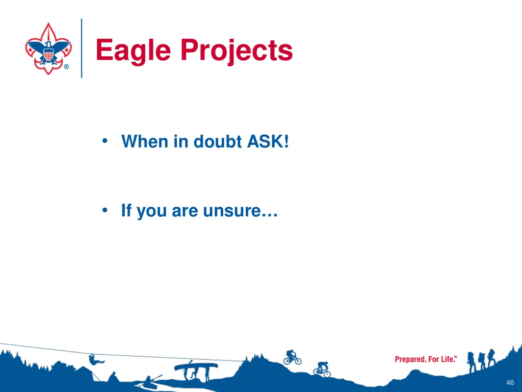 1 Life to Eagle Seminar Seaway Trails District - slide 36 of 38