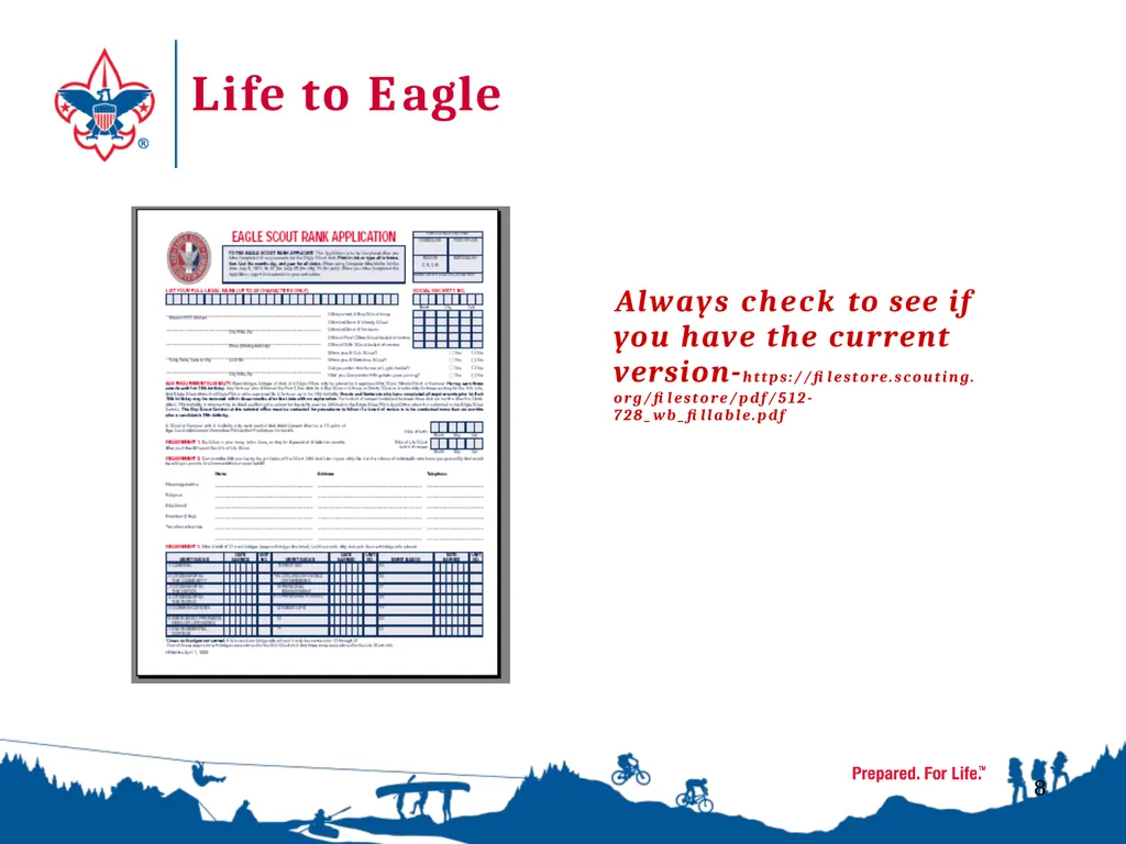 1 Life to Eagle Seminar Seaway Trails District - slide 8 of 38