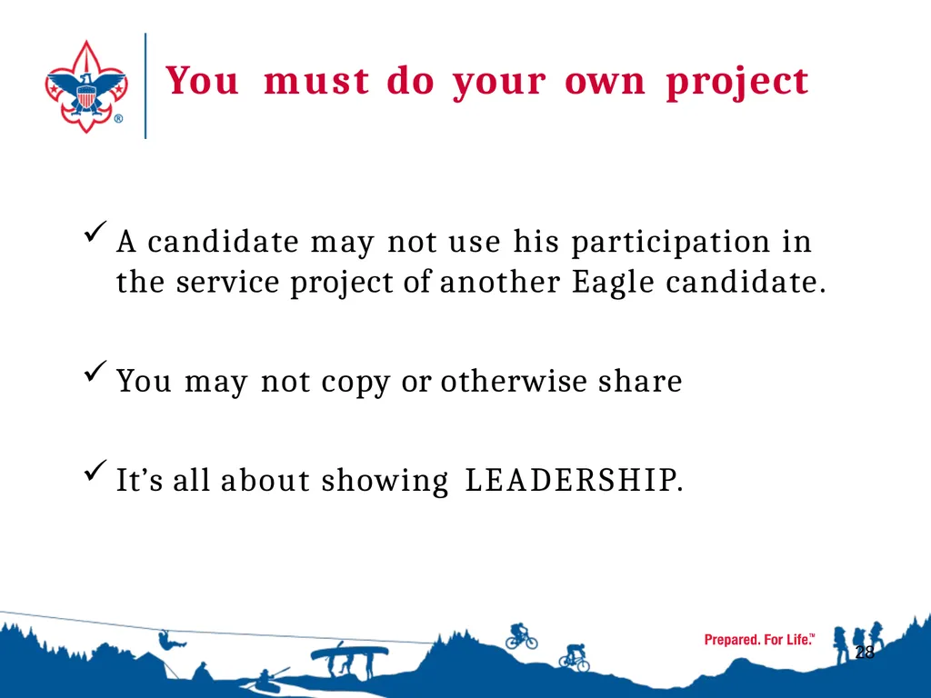 1 Life to Eagle Seminar Seaway Trails District - slide 23 of 38