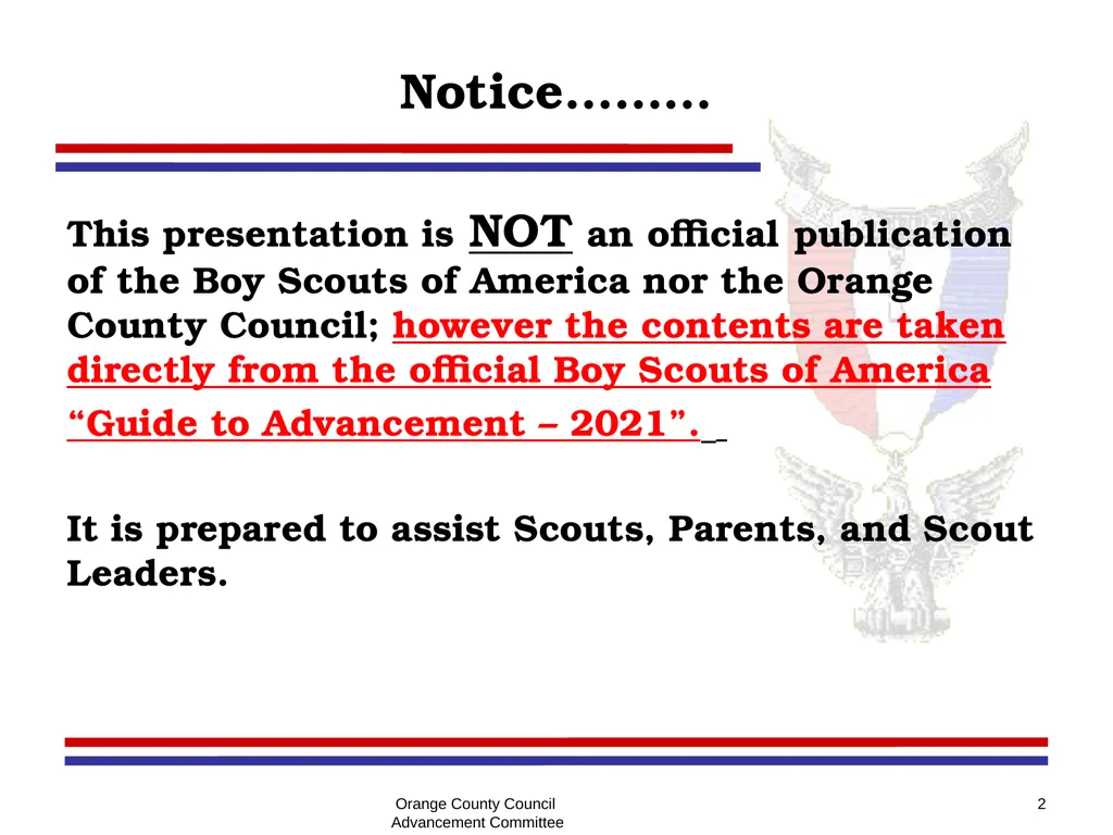 Eagle - Summit - Quartermaster Project Seminar - slide 2 of 26