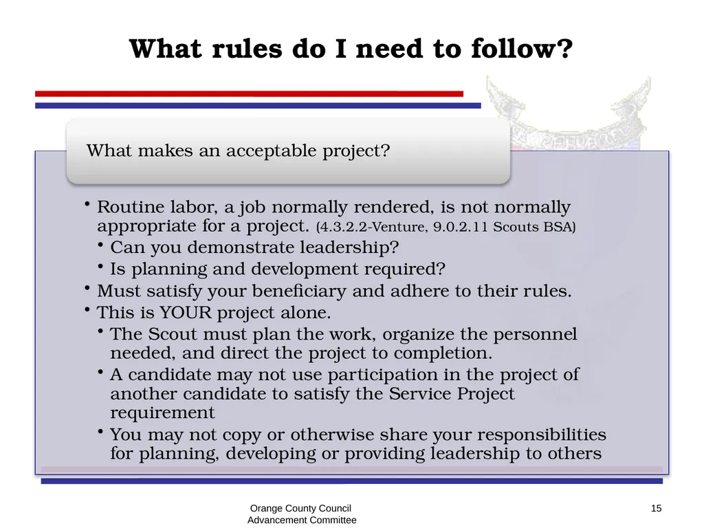 Eagle - Summit - Quartermaster Project Seminar - slide 15 of 26