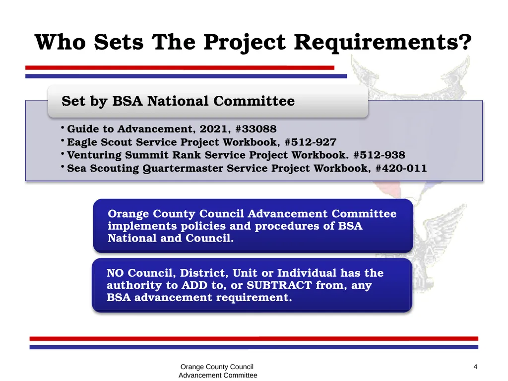 Eagle - Summit - Quartermaster Project Seminar - slide 4 of 26