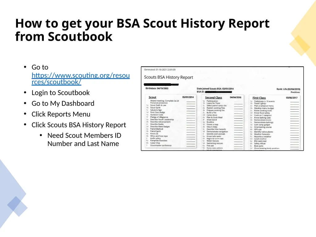Follow the checklist below: Ensure this box is - slide 7 of 12