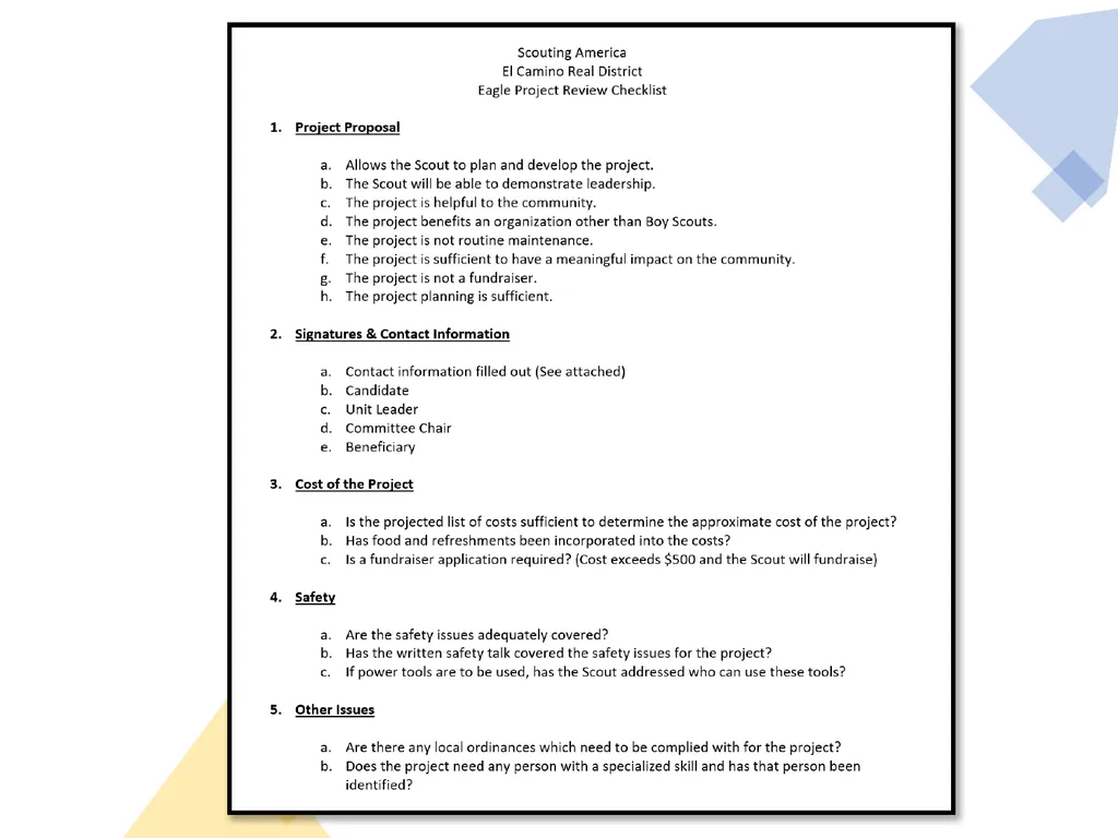 Follow the checklist below: Ensure this box is - slide 10 of 12
