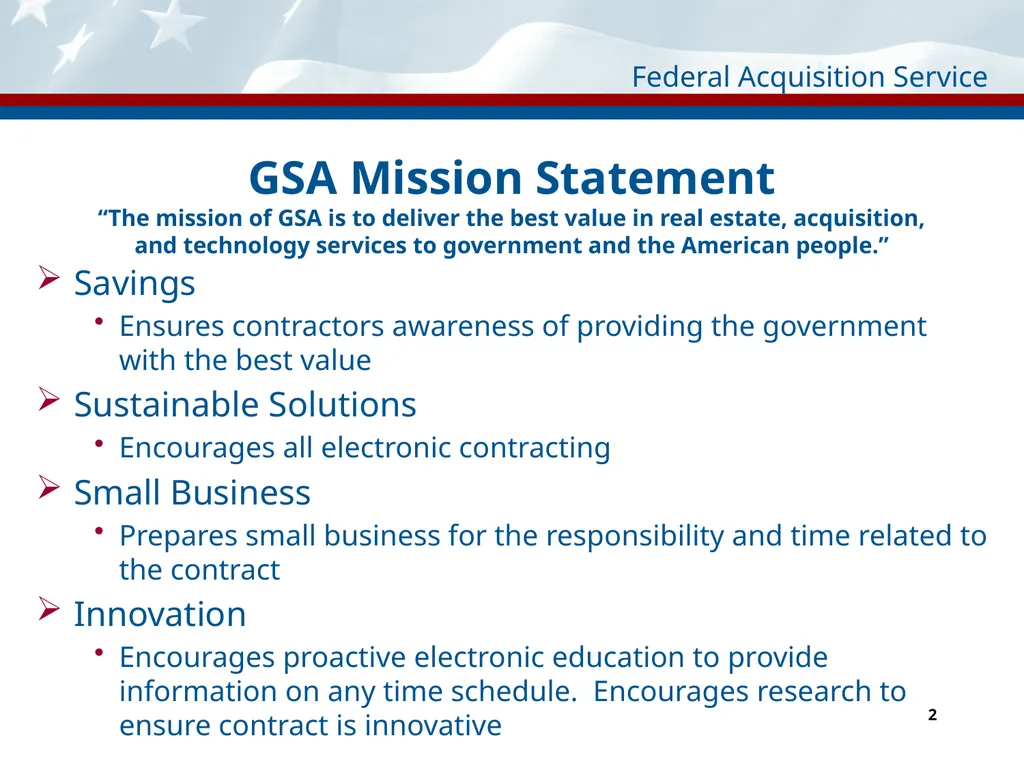 An Introduction to the MAS Program for Contractors - slide 2 of 33
