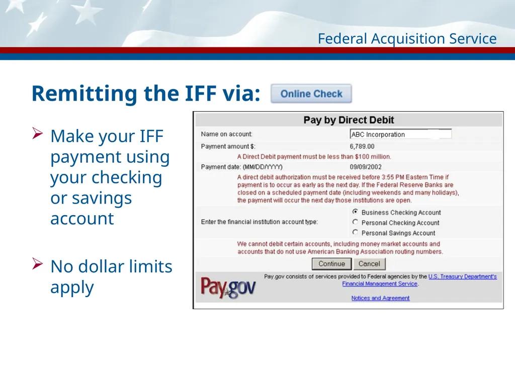 An Introduction to the MAS Program for Contractors - slide 31 of 33