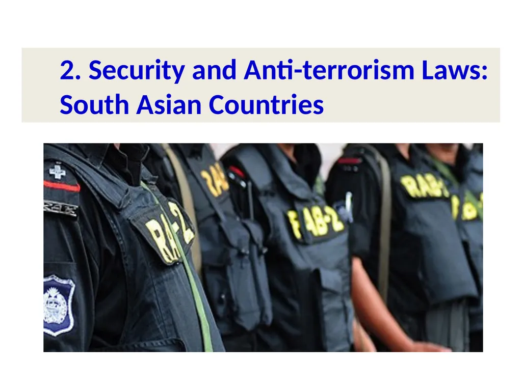 Military Justice South Asian Countries 24 Nov 2014 - slide 23 of 50