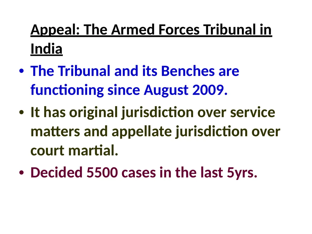 Military Justice South Asian Countries 24 Nov 2014 - slide 21 of 50