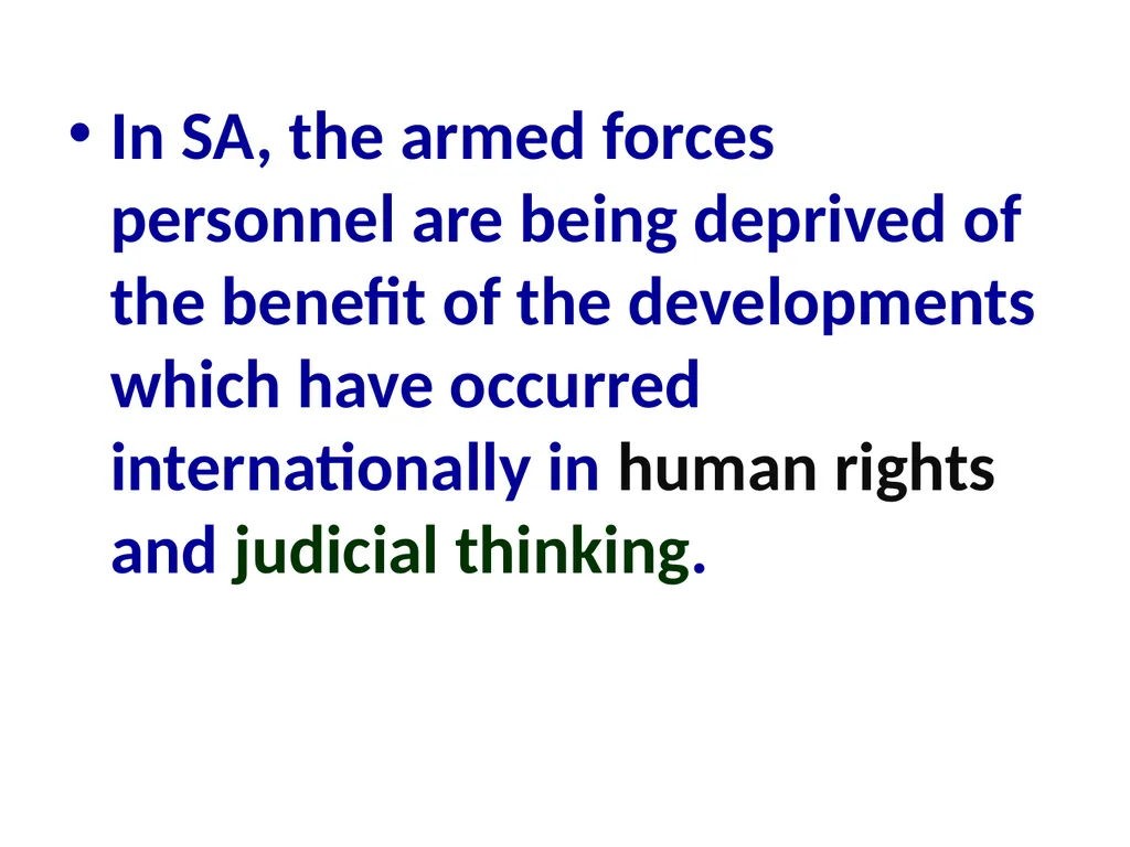 Military Justice South Asian Countries 24 Nov 2014 - slide 46 of 50