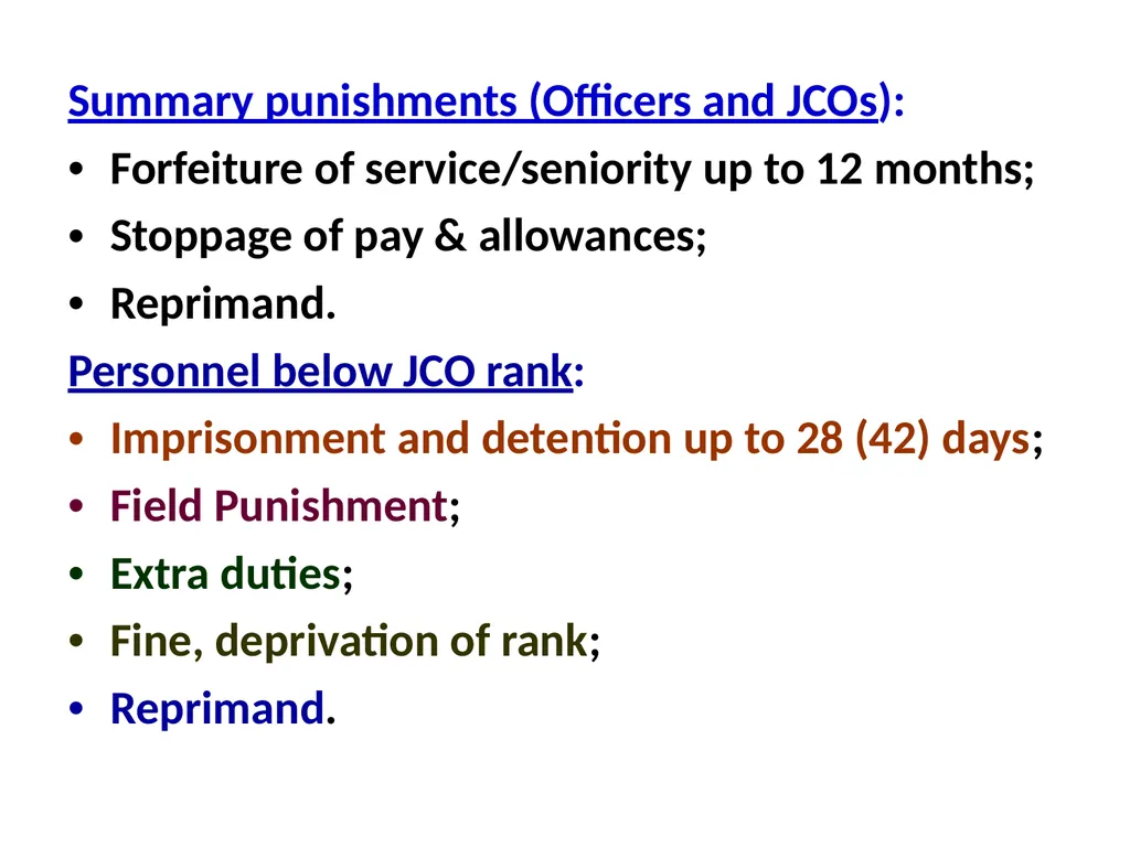 Military Justice South Asian Countries 24 Nov 2014 - slide 10 of 50