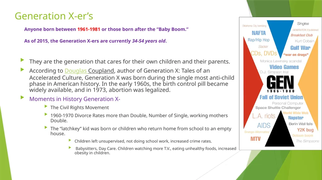 A Multigenerational Workforce Boomers, X-er’s & - slide 5 of 12