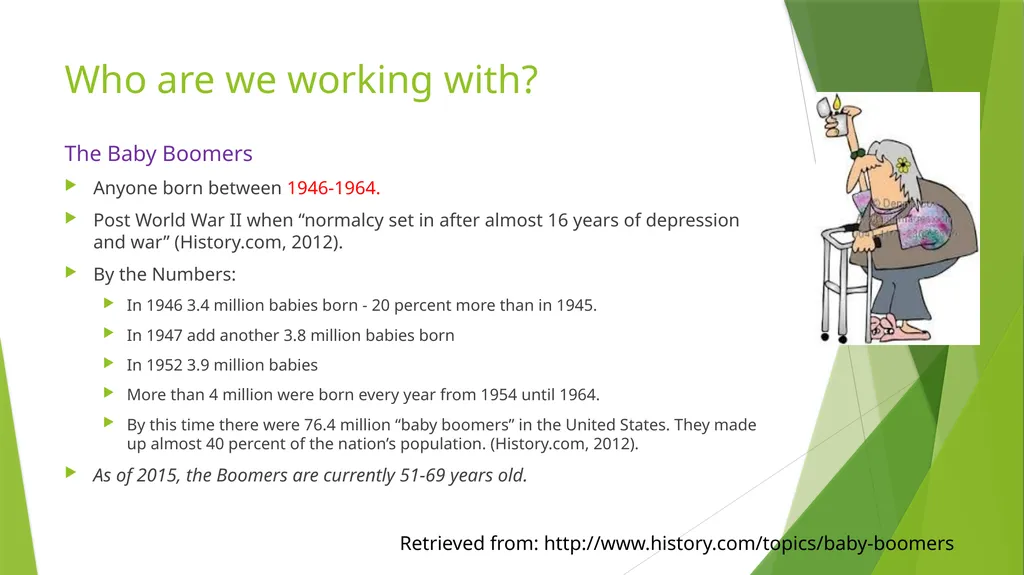 A Multigenerational Workforce Boomers, X-er’s & - slide 4 of 12