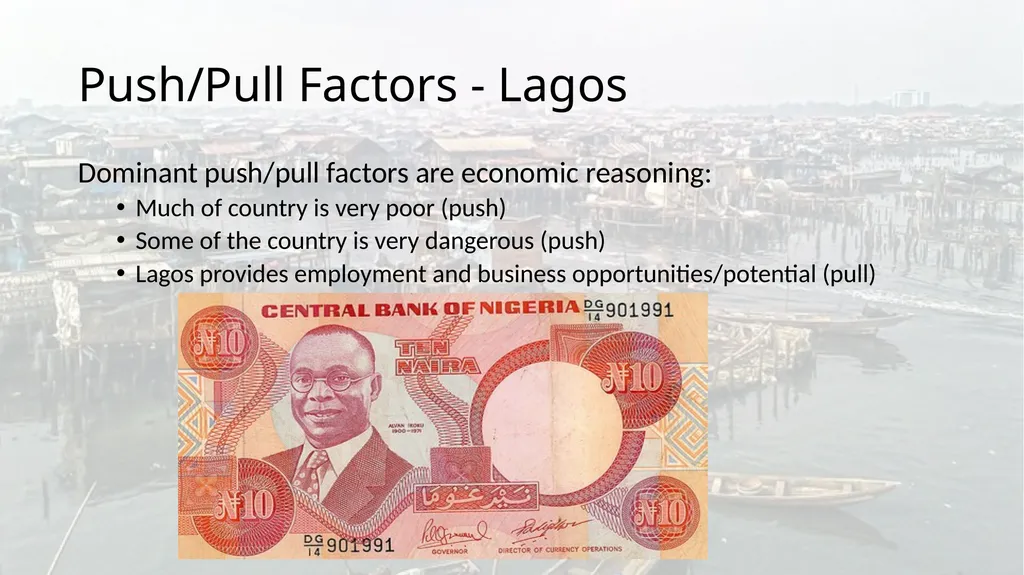 Urbanization on Steroids! Lagos, Nigeria Nigeria – - slide 4 of 9