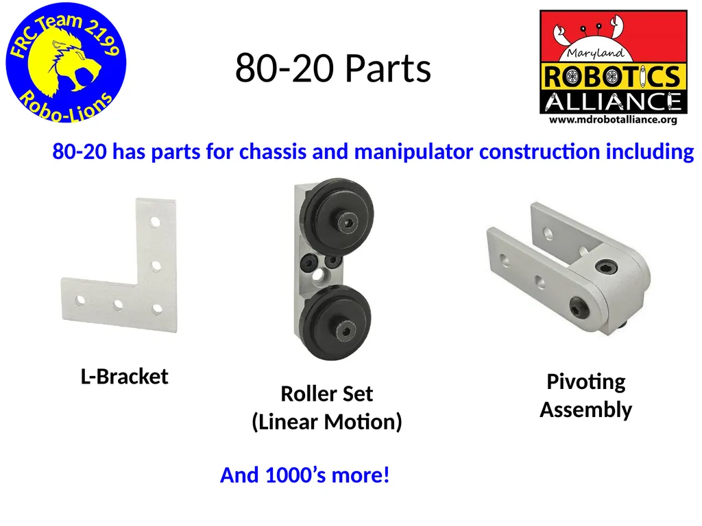 Chassis / Drive Train 101 Tom Milnes Team 2199 - slide 16 of 87