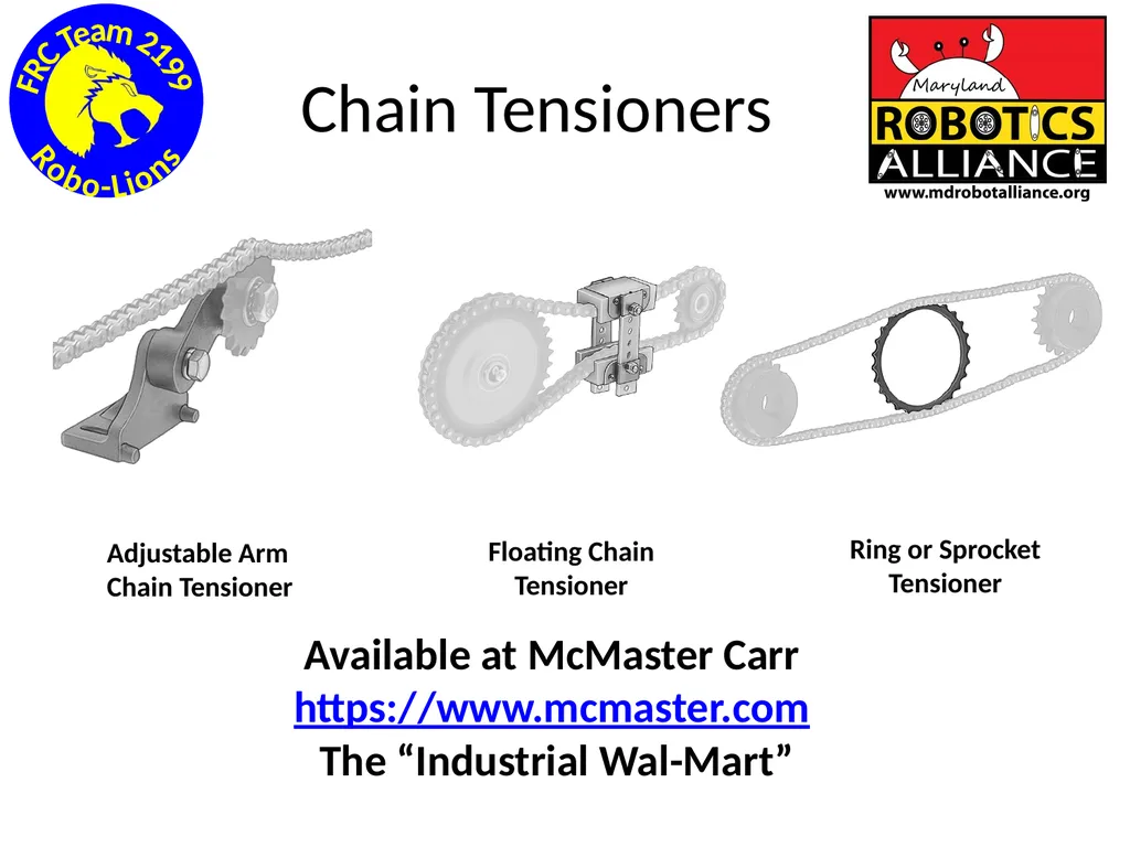 Chassis / Drive Train 101 Tom Milnes Team 2199 - slide 49 of 87