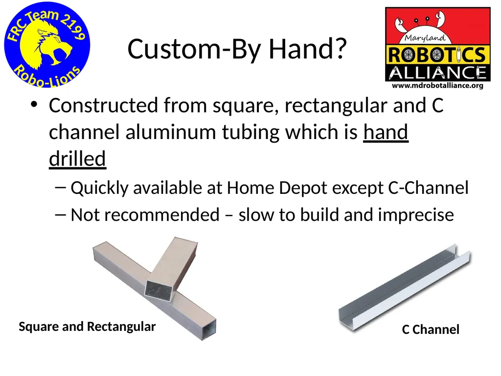 Chassis / Drive Train 101 Tom Milnes Team 2199 - slide 12 of 87