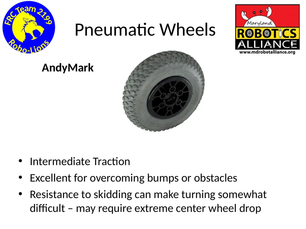 Chassis / Drive Train 101 Tom Milnes Team 2199 - slide 57 of 87