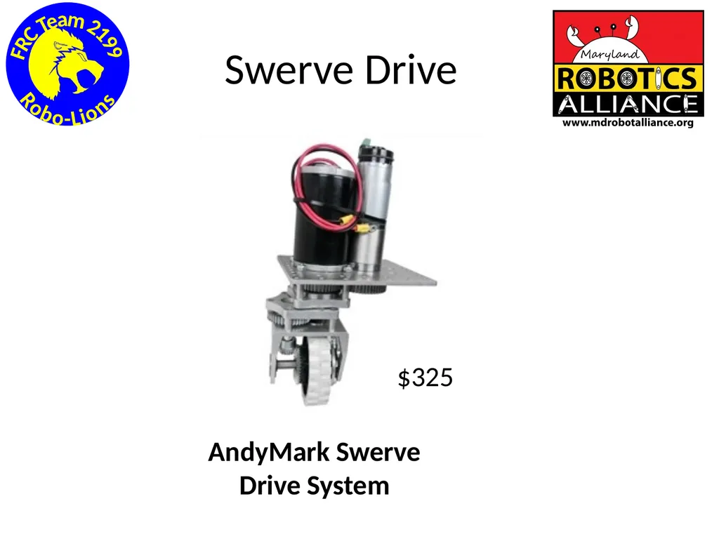 Chassis / Drive Train 101 Tom Milnes Team 2199 - slide 83 of 87