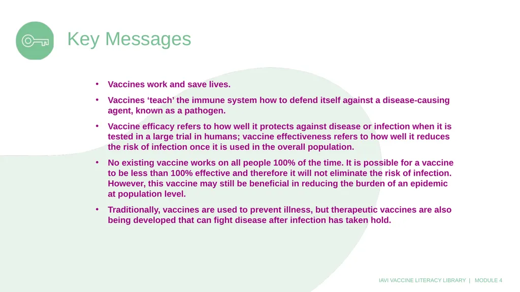 2022 MODULE 4: INTRODUCTION TO VACCINES What is a - slide 12 of 15