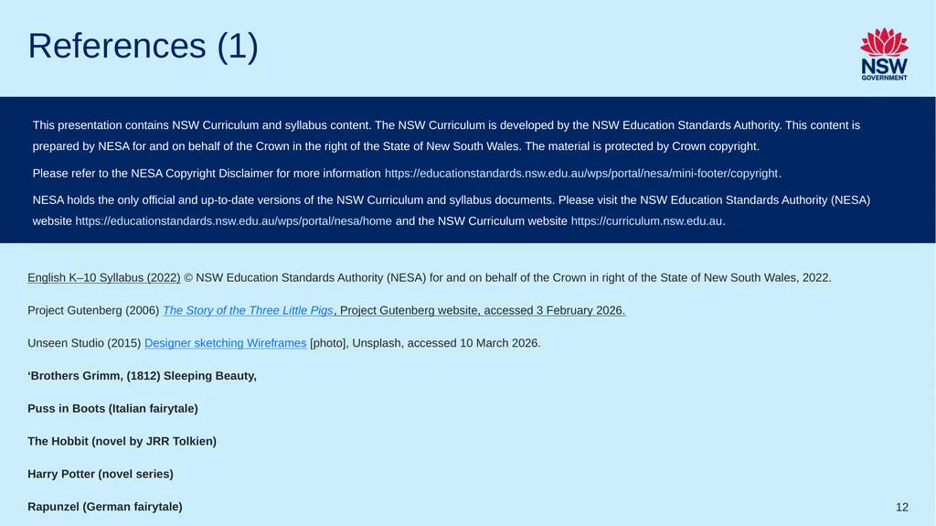 Introduction This resource is not a teaching and - slide 12 of 14