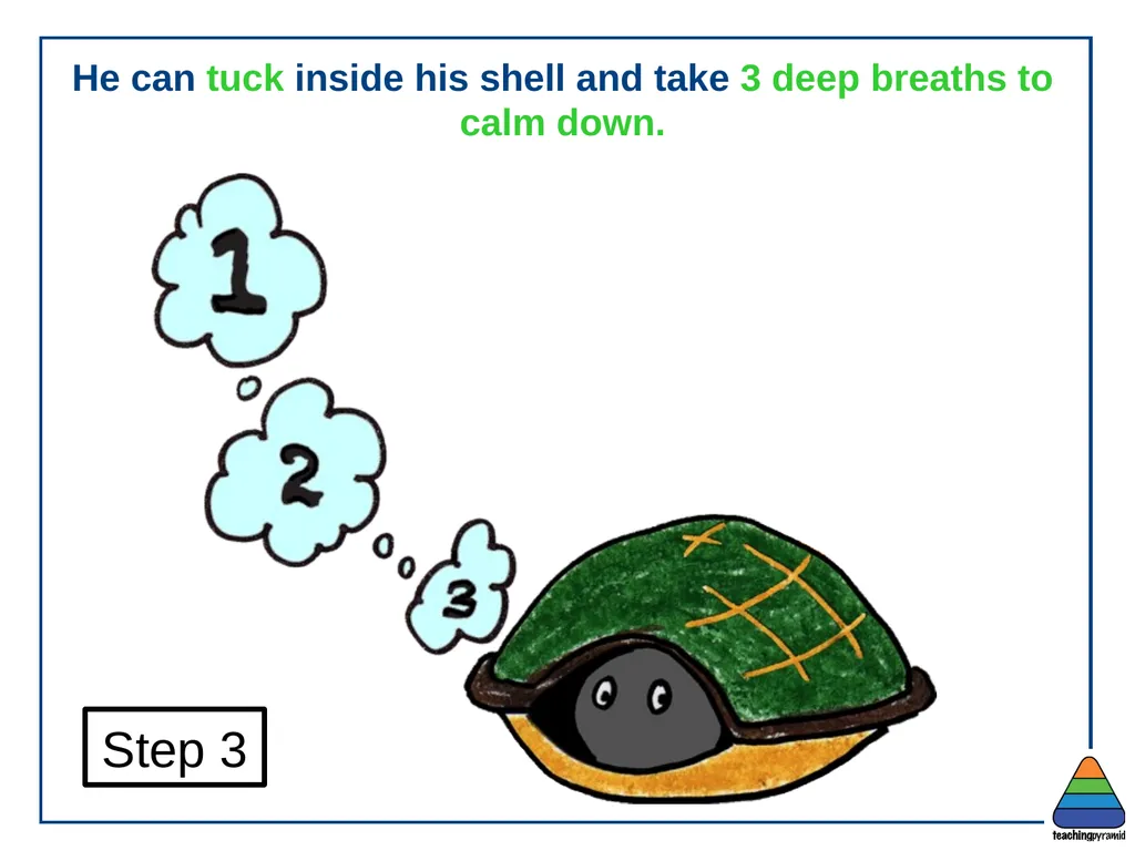 Tucker Turtle Takes Time to Tuck and Think at Home - slide 8 of 14