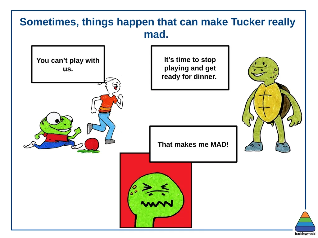 Tucker Turtle Takes Time to Tuck and Think at Home - slide 3 of 14