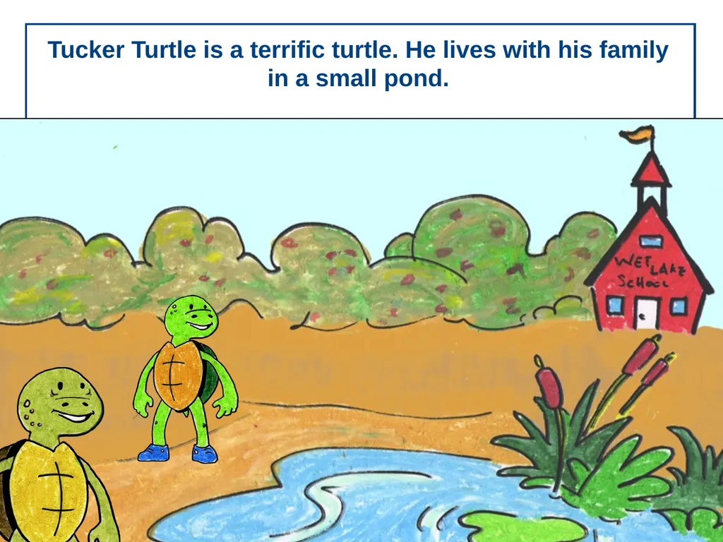 Tucker Turtle Takes Time to Tuck and Think at Home - slide 2 of 14