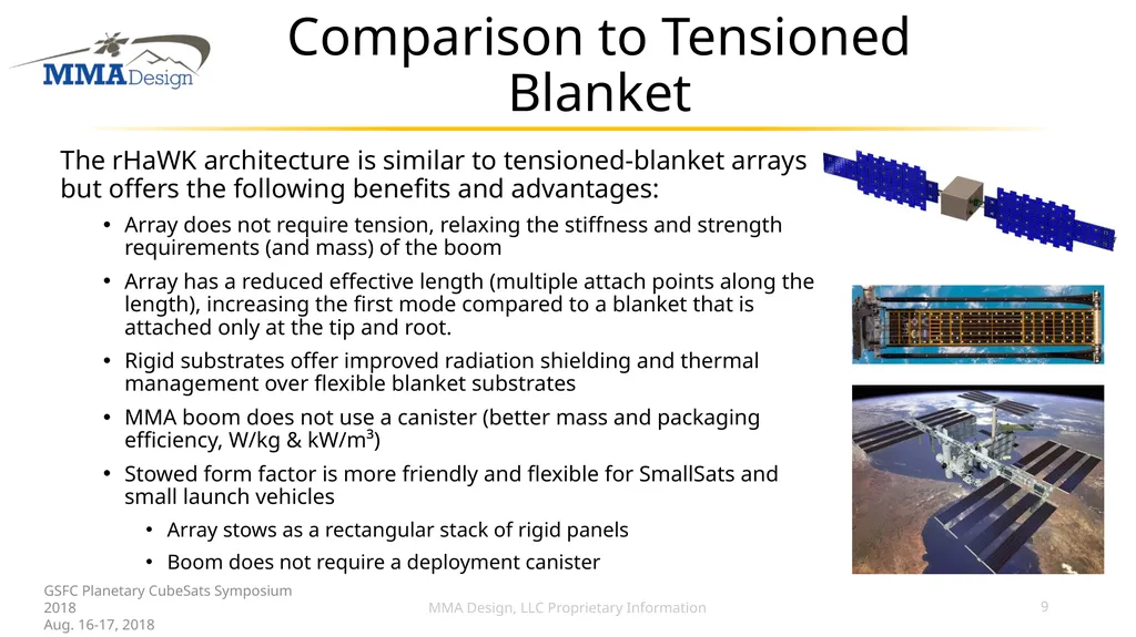 BIG Power BIG Aperture small satellite Mark Bailey - slide 9 of 19