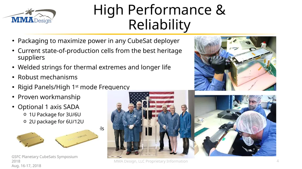 BIG Power BIG Aperture small satellite Mark Bailey - slide 4 of 19