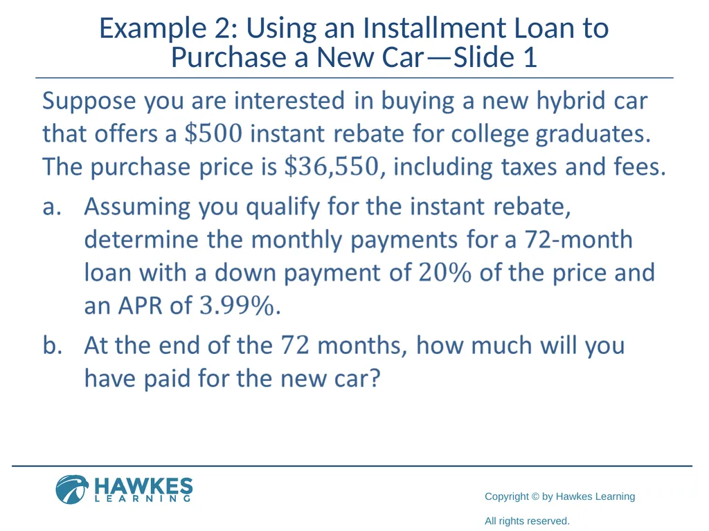 Borrowing Money Section 6.3 Fun Fact 1 Helpful - slide 15 of 97