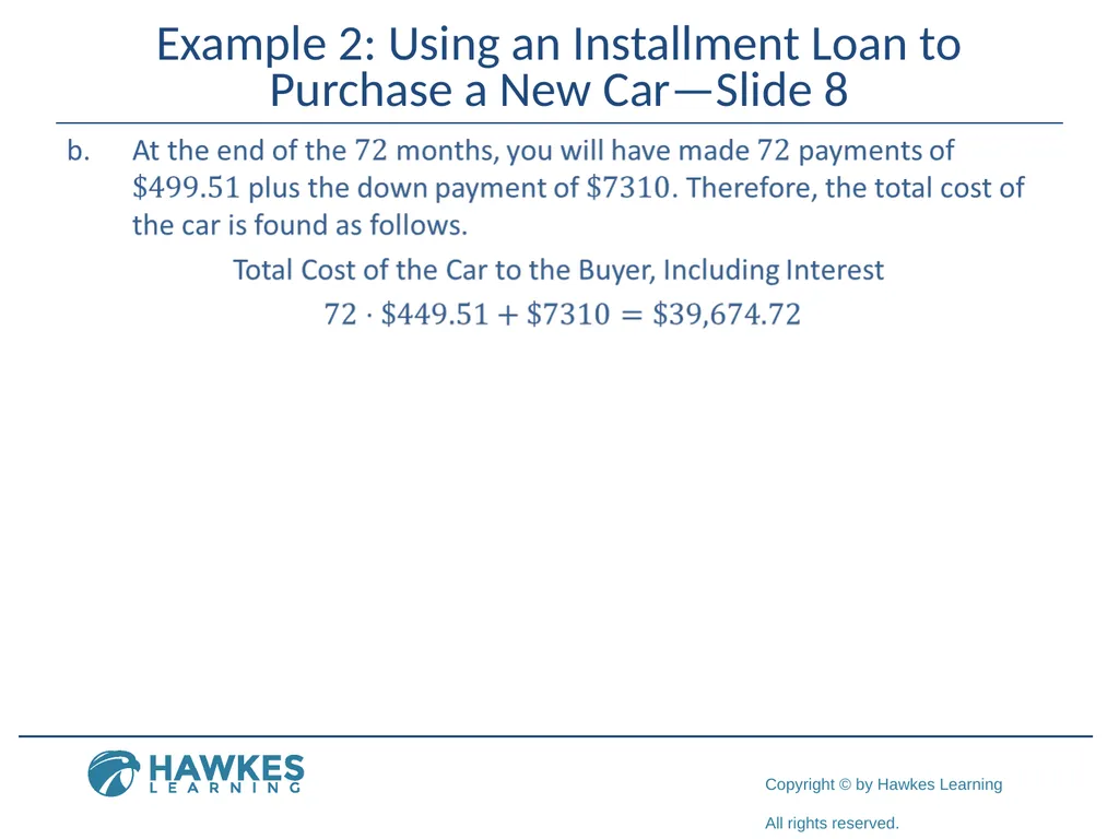 Borrowing Money Section 6.3 Fun Fact 1 Helpful - slide 22 of 97