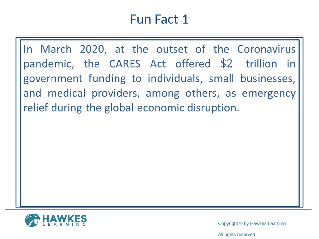 Borrowing Money Section 6.3 Fun Fact 1 Helpful - slide 2 of 97