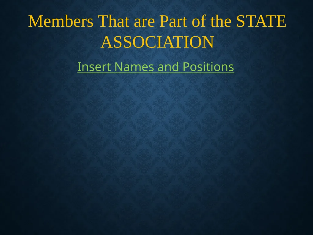 WELCOME ___ LODGE #____ TO THE BEGINNINGS Founded - slide 8 of 39