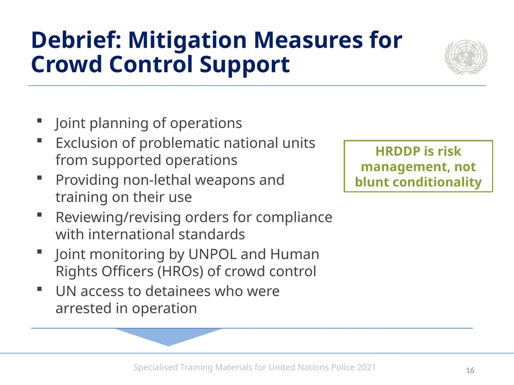 Human Rights Due Diligence Policy Aim To - slide 16 of 22
