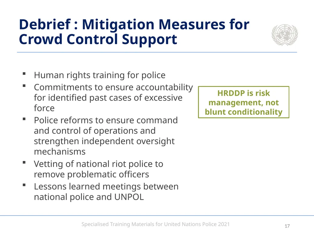 Human Rights Due Diligence Policy Aim To - slide 17 of 22