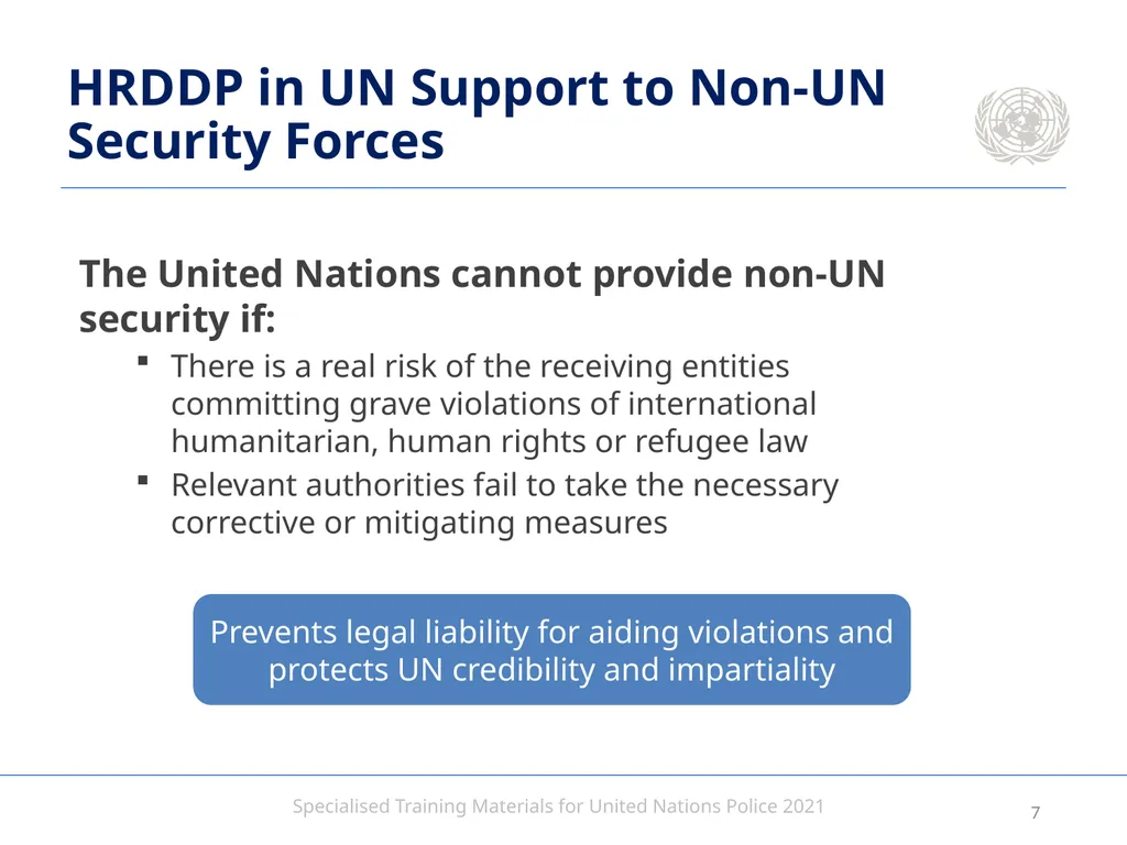 Human Rights Due Diligence Policy Aim To - slide 7 of 22