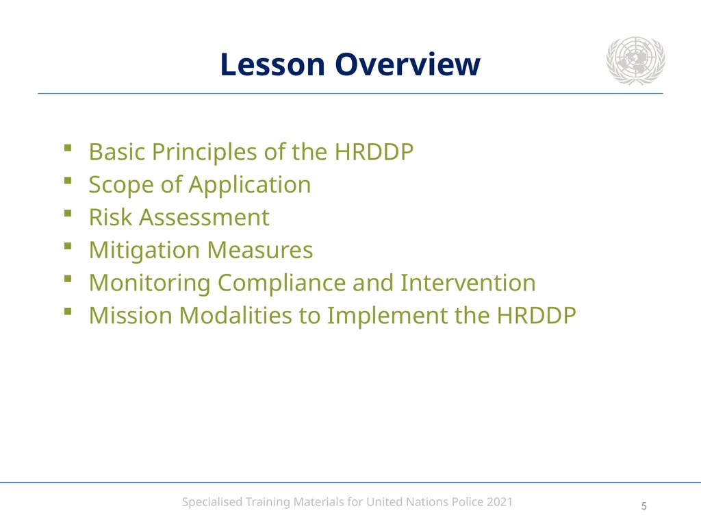 Human Rights Due Diligence Policy Aim To - slide 5 of 22