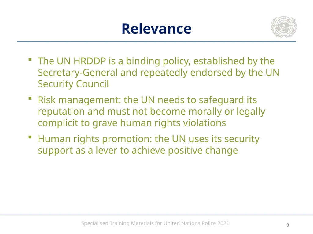 Human Rights Due Diligence Policy Aim To - slide 3 of 22